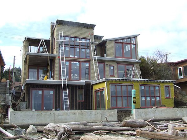 Luxury Mansion Exterior Being Painted in Oakbay
